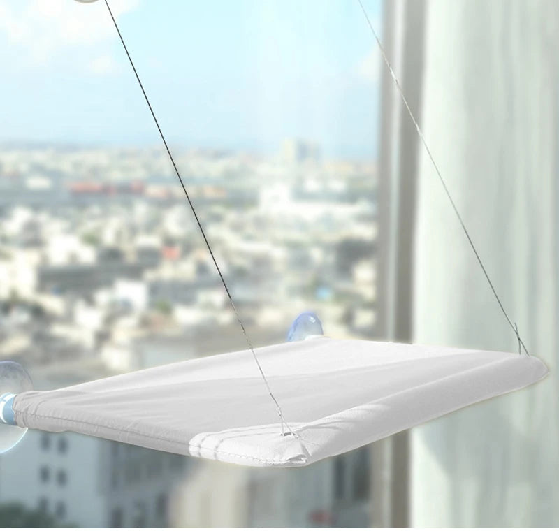 Easily Adjustable Hammock Style Kitty Kat Window Perch