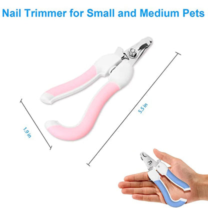 Professional Ergonomic Pet Nail Clippers