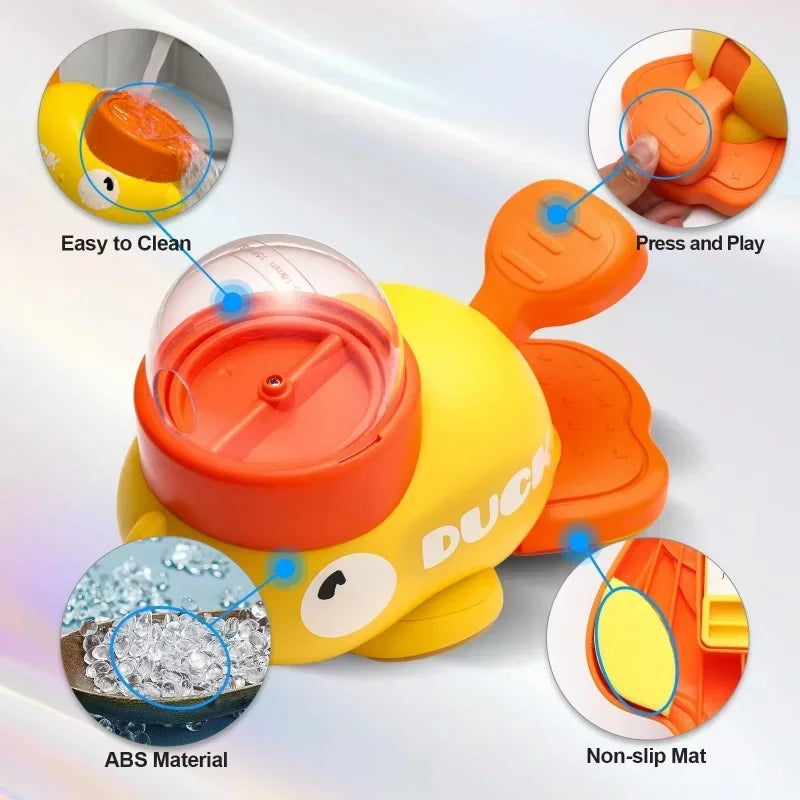 Interactive Duck Pet Food Treat Dispenser