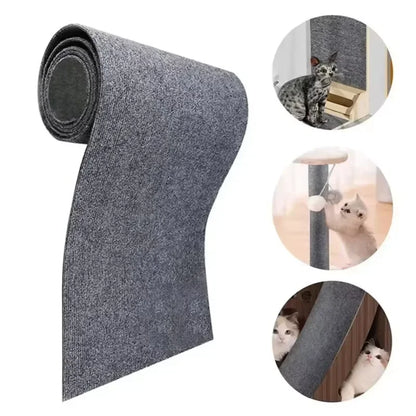 Heavy-Duty Cat Scratch Mat - Protect Your Furniture.
