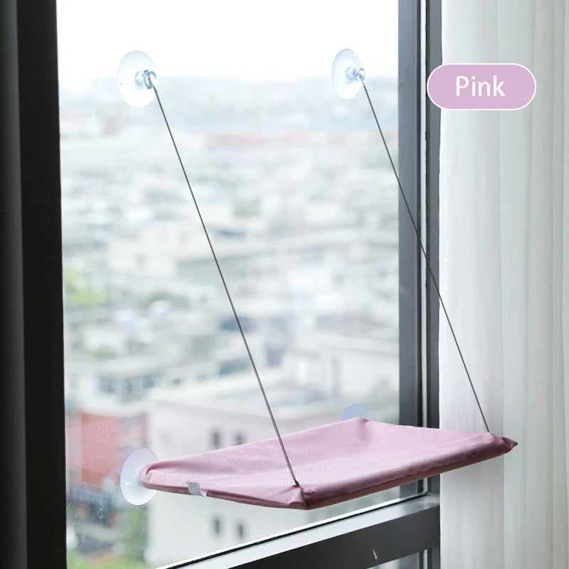 Easily Adjustable Hammock Style Kitty Kat Window Perch