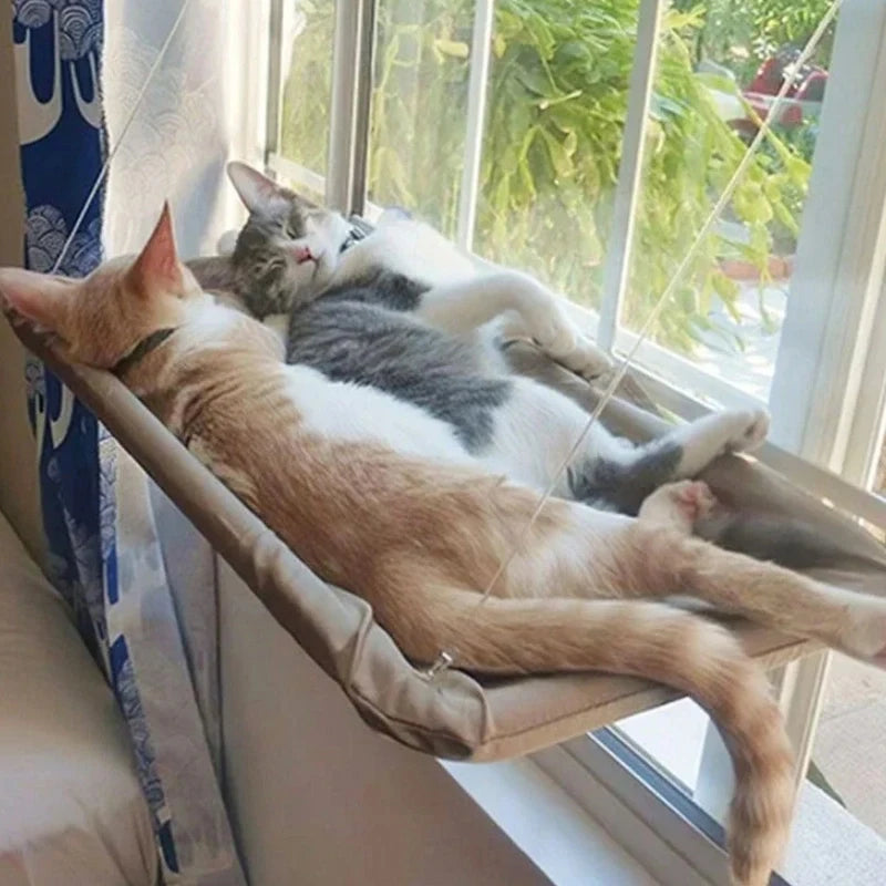 Easily Adjustable Hammock Style Kitty Kat Window Perch