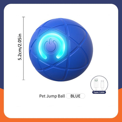 Smart Cat Or Dog Toy Ball Electronic Interactive Pet Toy (USB Rechargeable) — Automatically Moves and Bounces to Keep Pets Active and Entertained