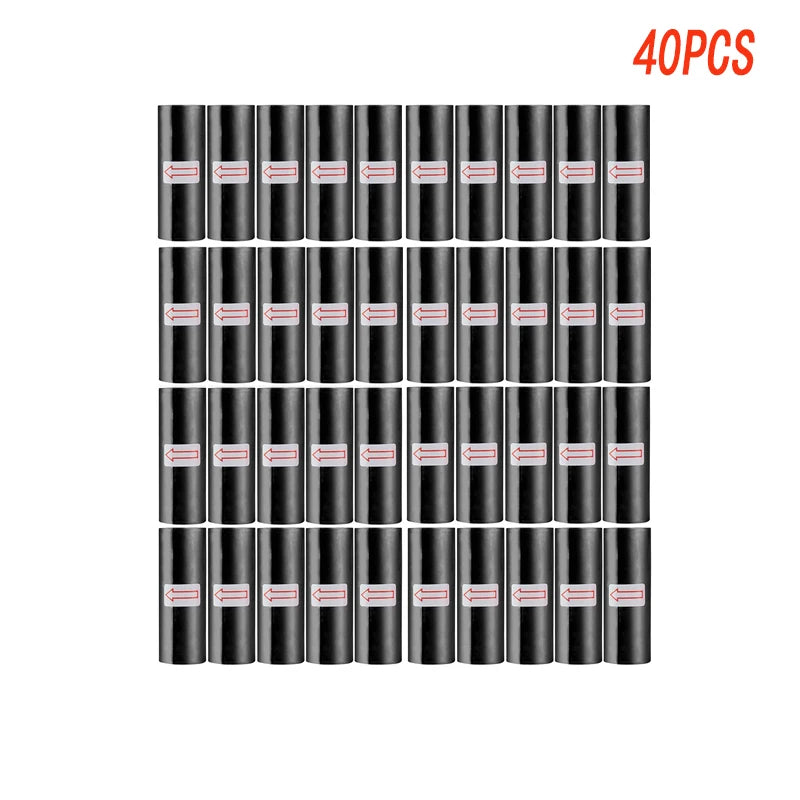 Black Doggy Bags With Dispenser