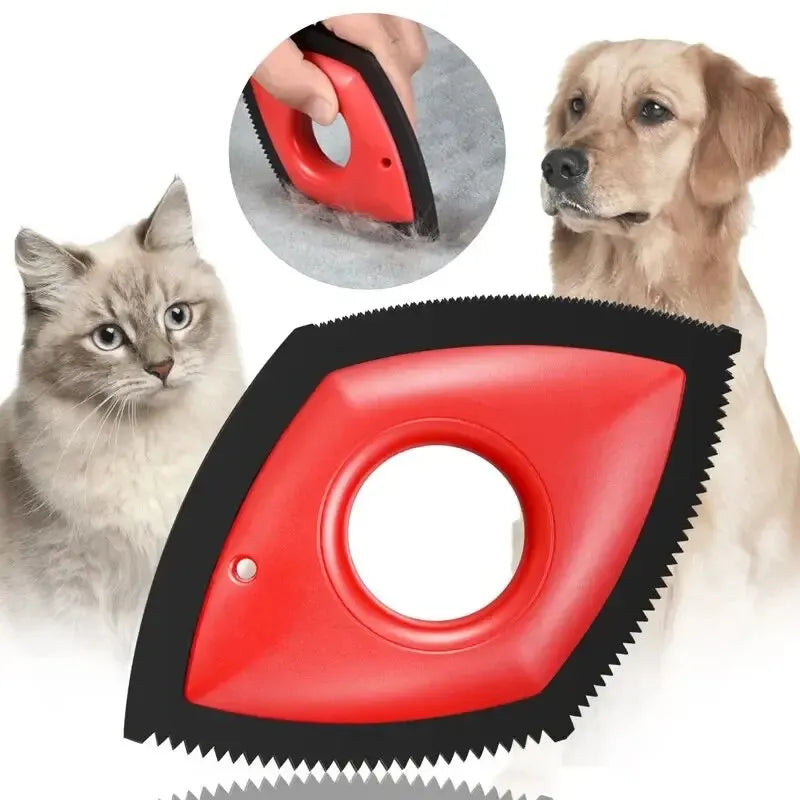 4 Mode Reusable Pet Hair Remover - Dog & Cat Fur Remover For Carpets, Clothing, Furniture And Car Seats.