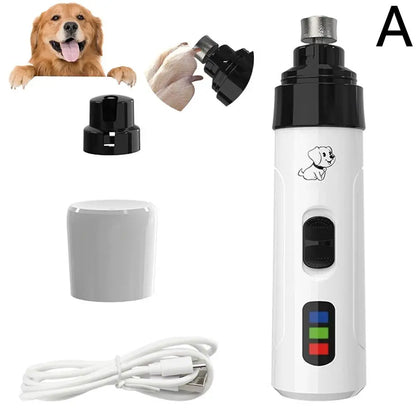 Electric pet nail Clippers & Replaceable Grinding Head
