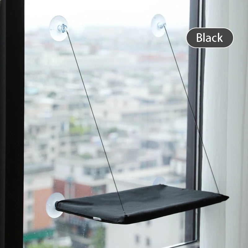 Easily Adjustable Hammock Style Kitty Kat Window Perch
