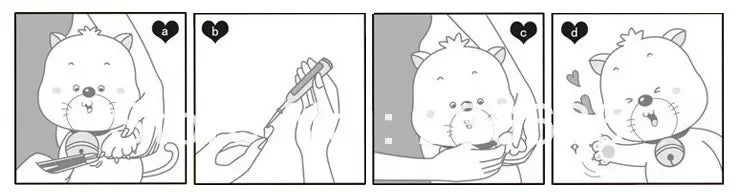 Colorful Pet Nail Caps (20 pcs)