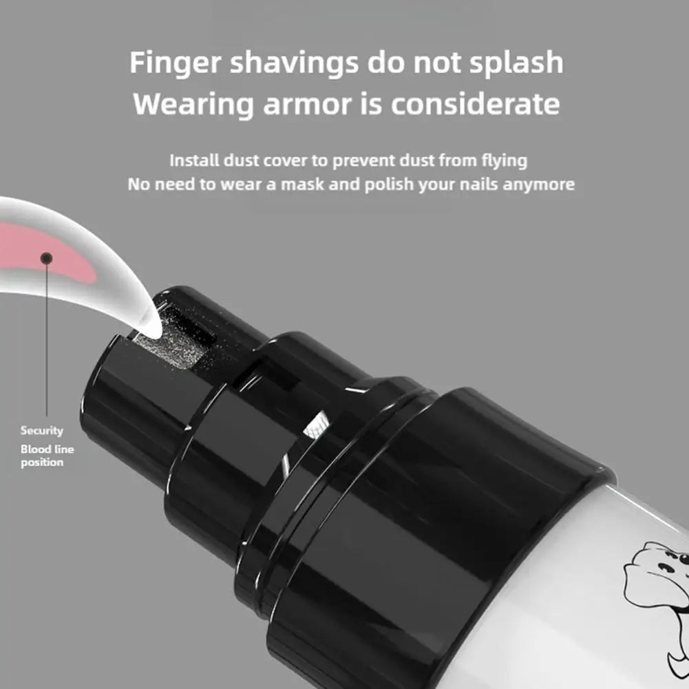 Electric pet nail Clippers & Replaceable Grinding Head