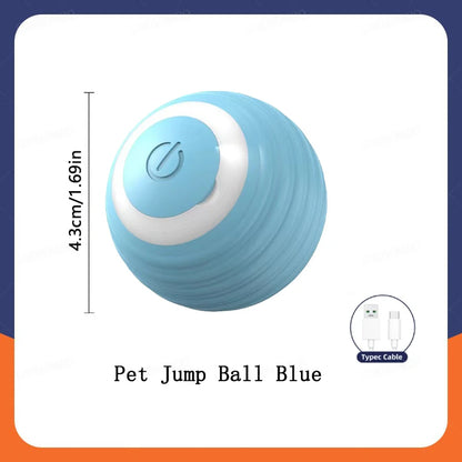 Smart Cat Or Dog Toy Ball Electronic Interactive Pet Toy (USB Rechargeable) — Automatically Moves and Bounces to Keep Pets Active and Entertained