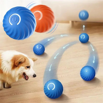 Smart Cat Or Dog Toy Ball Electronic Interactive Pet Toy (USB Rechargeable) — Automatically Moves and Bounces to Keep Pets Active and Entertained