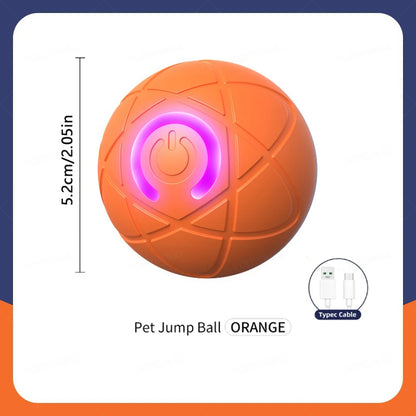 Smart Cat Or Dog Toy Ball Electronic Interactive Pet Toy (USB Rechargeable) — Automatically Moves and Bounces to Keep Pets Active and Entertained