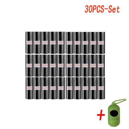 Black Doggy Bags With Dispenser