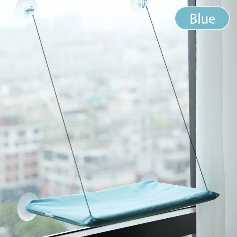 Easily Adjustable Hammock Style Kitty Kat Window Perch