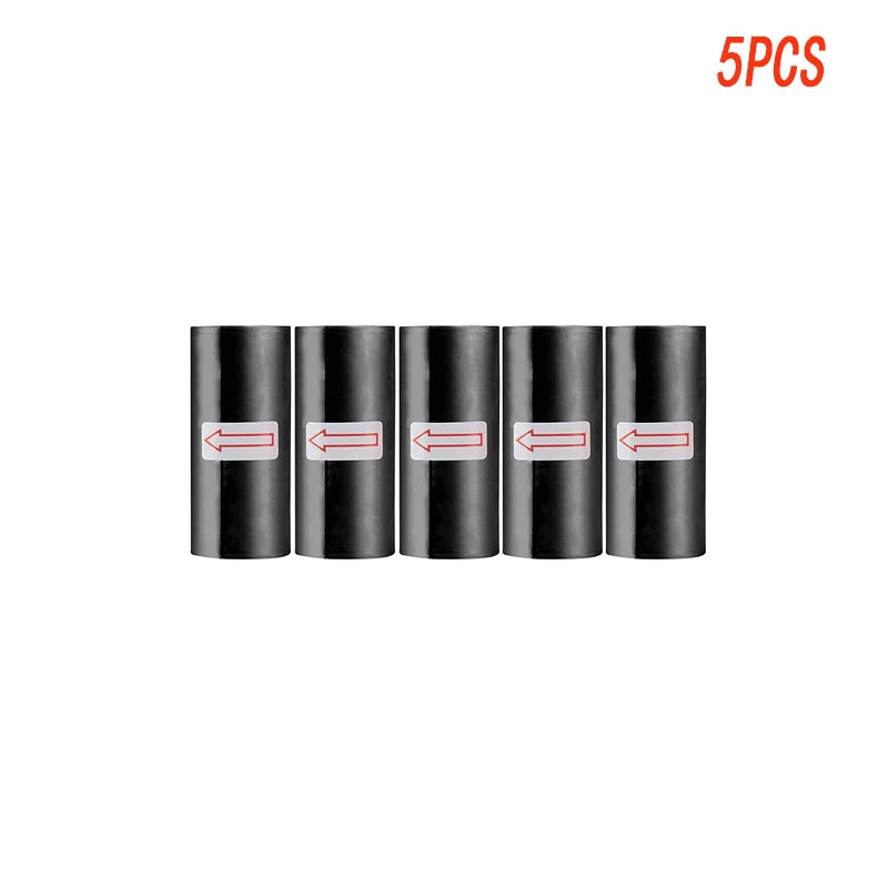 Black Doggy Bags With Dispenser