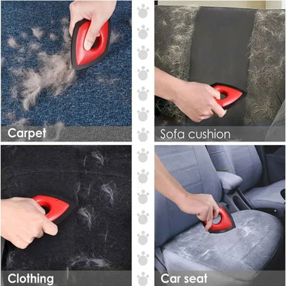 4 Mode Reusable Pet Hair Remover - Dog & Cat Fur Remover For Carpets, Clothing, Furniture And Car Seats.