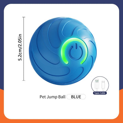 Smart Cat Or Dog Toy Ball Electronic Interactive Pet Toy (USB Rechargeable) — Automatically Moves and Bounces to Keep Pets Active and Entertained