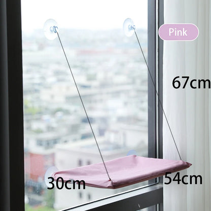 Easily Adjustable Hammock Style Kitty Kat Window Perch