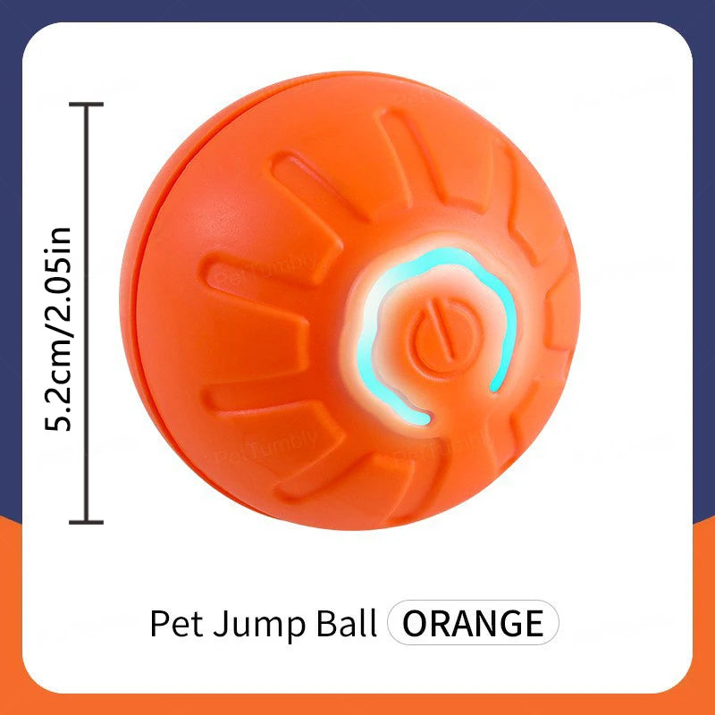 Smart Cat Or Dog Toy Ball Electronic Interactive Pet Toy (USB Rechargeable) — Automatically Moves and Bounces to Keep Pets Active and Entertained