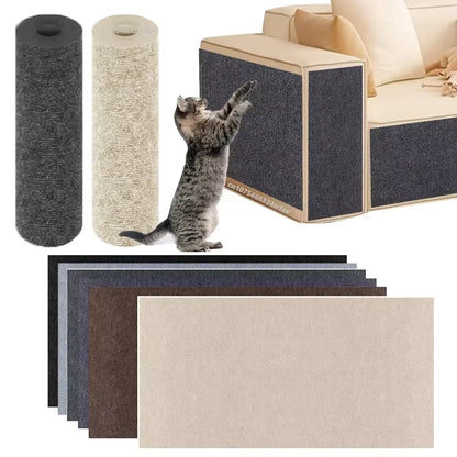 Heavy-Duty Cat Scratch Mat - Protect Your Furniture.